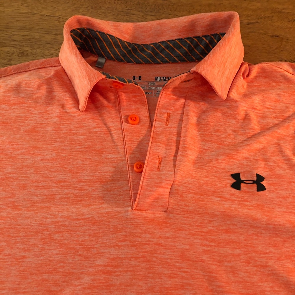 Under Armour loose, heat gear polo